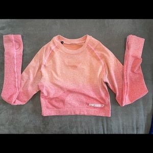 Gymshark Ombré crop top
